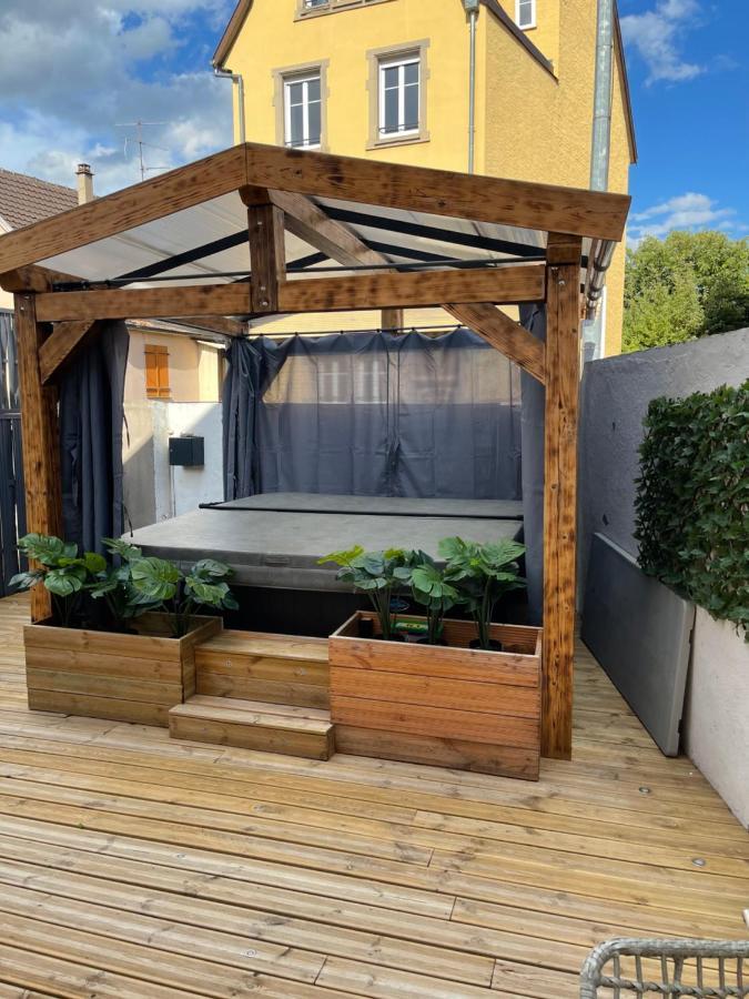Maison Centre Ville Colmar Jacuzzi Jardin Et Climatisation Екстер'єр фото